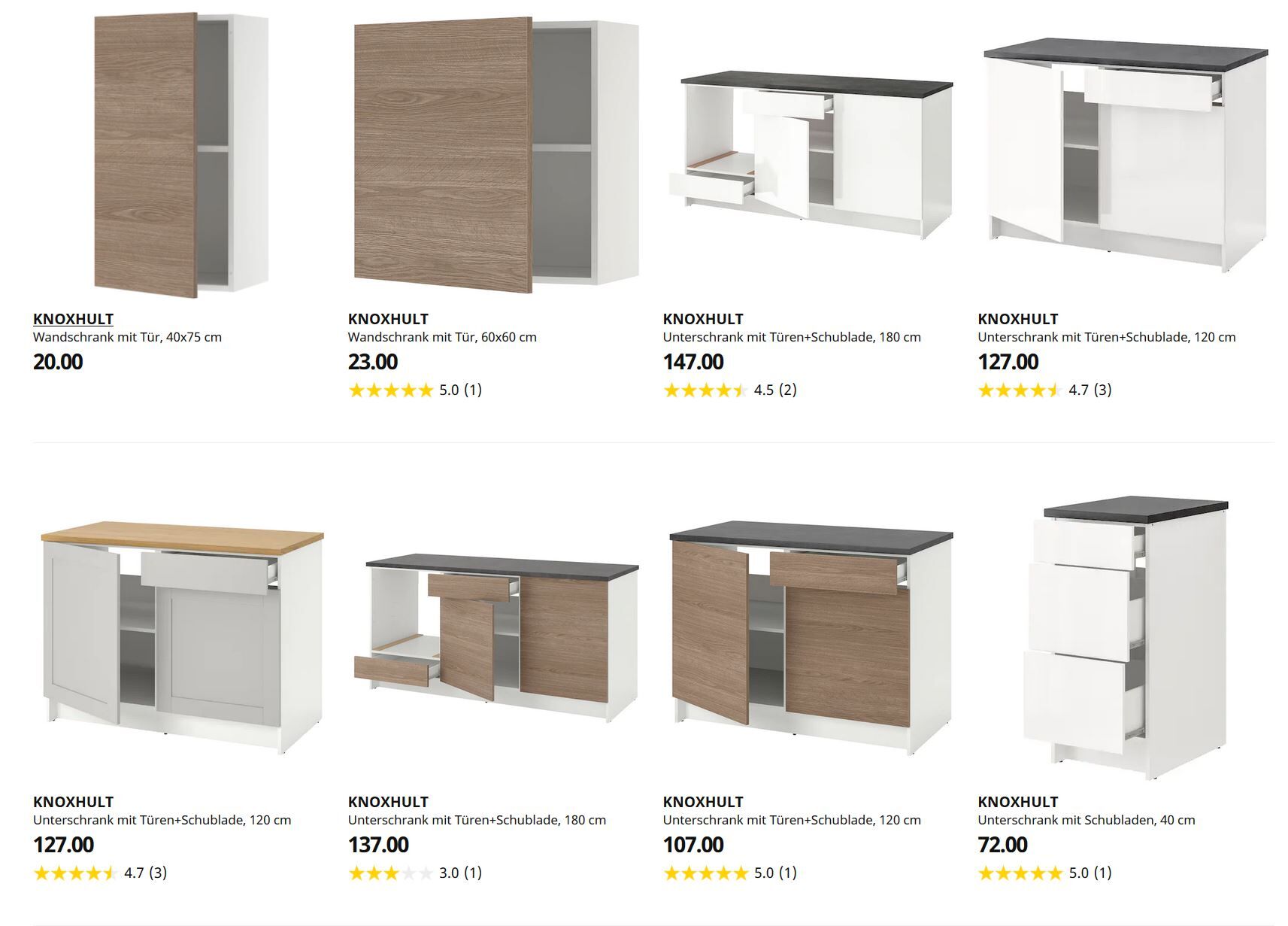 IKEA Küche KNOXHULT